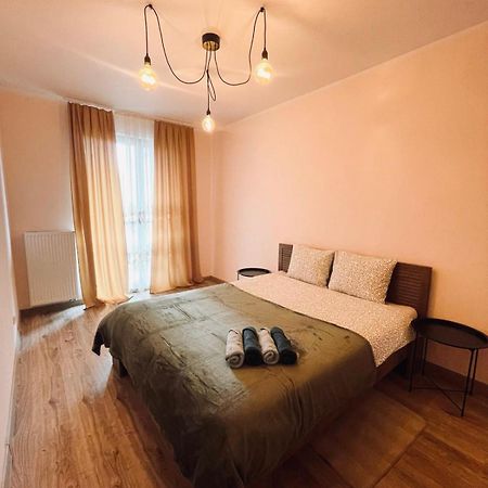 Aleja Powstancow Wielkopolskich Appartement Szczecin Buitenkant foto