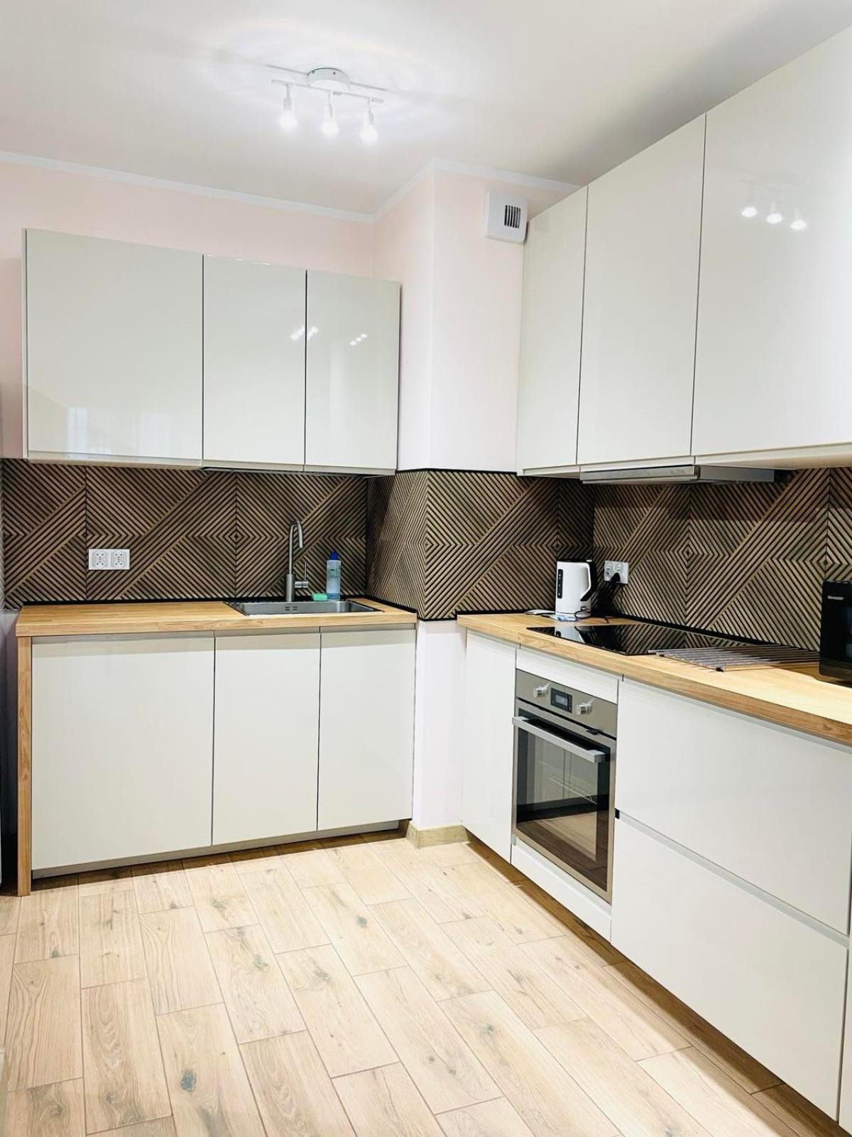 Aleja Powstancow Wielkopolskich Appartement Szczecin Buitenkant foto
