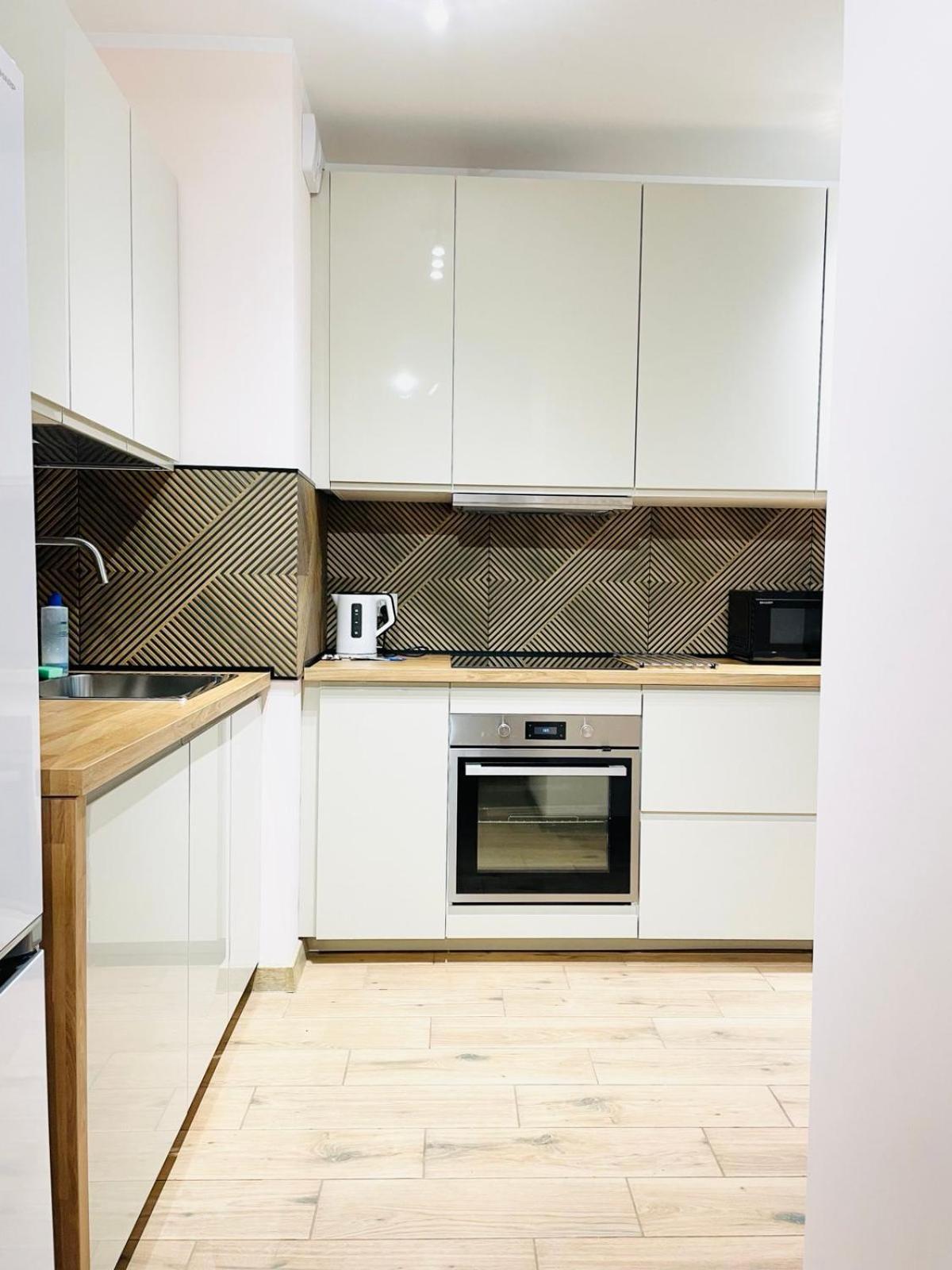 Aleja Powstancow Wielkopolskich Appartement Szczecin Buitenkant foto